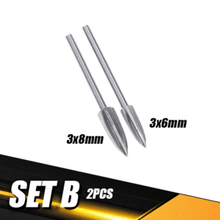 将图片加载到图库查看器,Wood Carving & Engraving Drill Bit Set