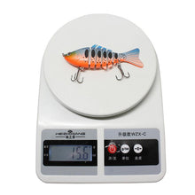 将图片加载到图库查看器,Fishing Lures with a Tackle Box, Lifelike Fishing Lures Bass Lures Set,