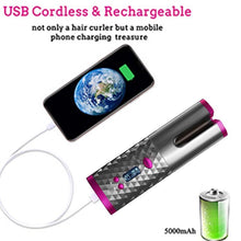将图片加载到图库查看器,Auto Rotating Cordless Ceramic Hair Curler