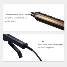 将图片加载到图库查看器,Ceramic Tourmaline Ionic Flat Iron Hair Straightener