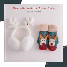 将图片加载到图库查看器,Christmas Warm Hanging Neck Gloves