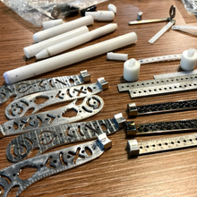 将图片加载到图库查看器,Multi Function Magnetic Hand Tools Portable Circles Drawing Rulers