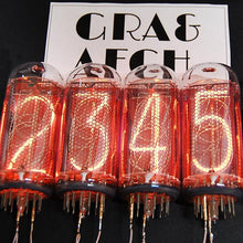 将图片加载到图库查看器，Vintage Nixie Tube Clock
