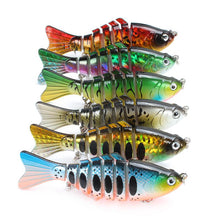 将图片加载到图库查看器，Fishing Lures with a Tackle Box, Lifelike Fishing Lures Bass Lures Set,
