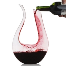 将图片加载到图库查看器，Magic Carafe Crystal Wine Aerator Decanter Bottle
