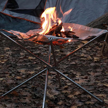 将图片加载到图库查看器，Folding Campfire Stand

