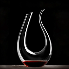 将图片加载到图库查看器，Magic Carafe Crystal Wine Aerator Decanter Bottle
