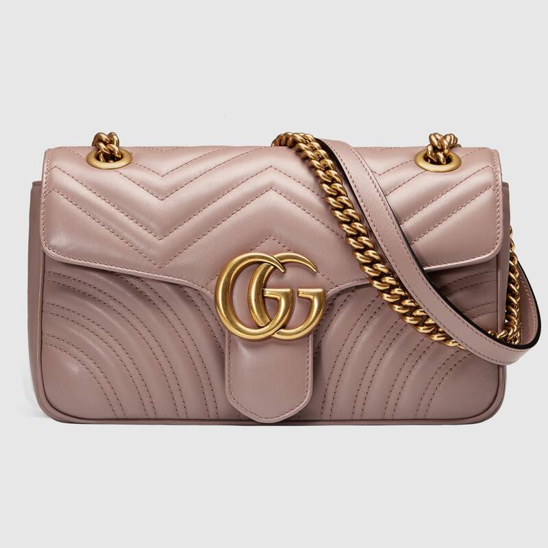 〔GGマーモント〕キルティング ショルダーバッグ