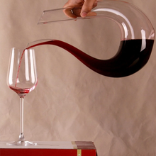 将图片加载到图库查看器，Magic Carafe Crystal Wine Aerator Decanter Bottle
