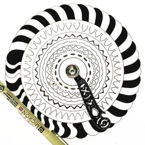 Multi Function Magnetic Hand Tools Portable Circles Drawing Rulers