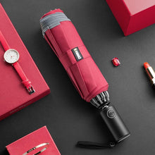 将图片加载到图库查看器，Windproof Reverse Folding Umbrella with LED, Auto Open/Close Design
