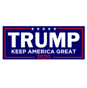 TRUMP KEEP AMERICA GREAT 2020 BLUE BUMPER STICKER