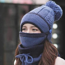 将图片加载到图库查看器，3PCS Womens Winter Scarf Set
