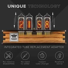 将图片加载到图库查看器，Vintage Nixie Tube Clock
