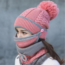 将图片加载到图库查看器，3PCS Womens Winter Scarf Set
